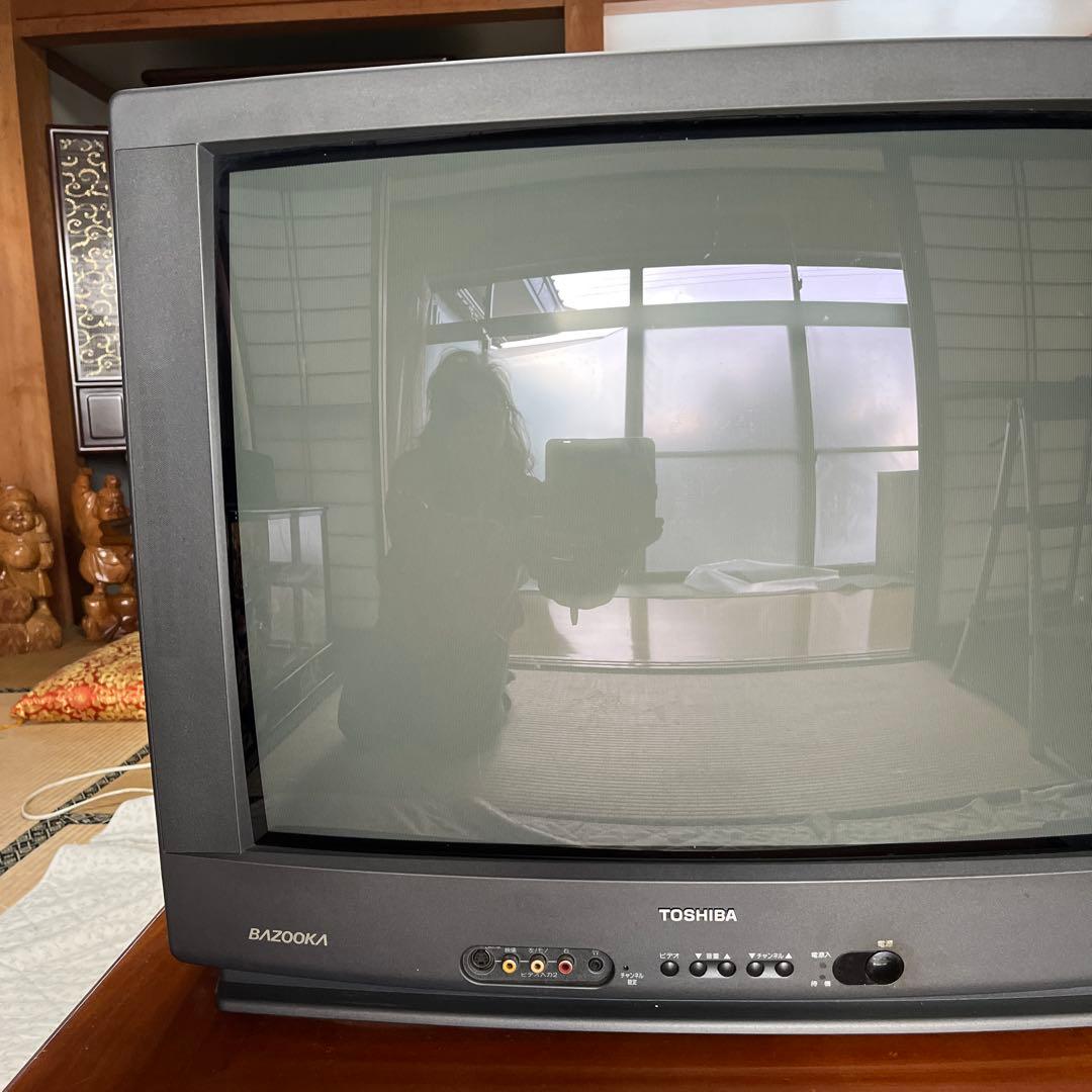 希少TOSHIBA BAZOOKA ブラウン管テレビ - メルカリ