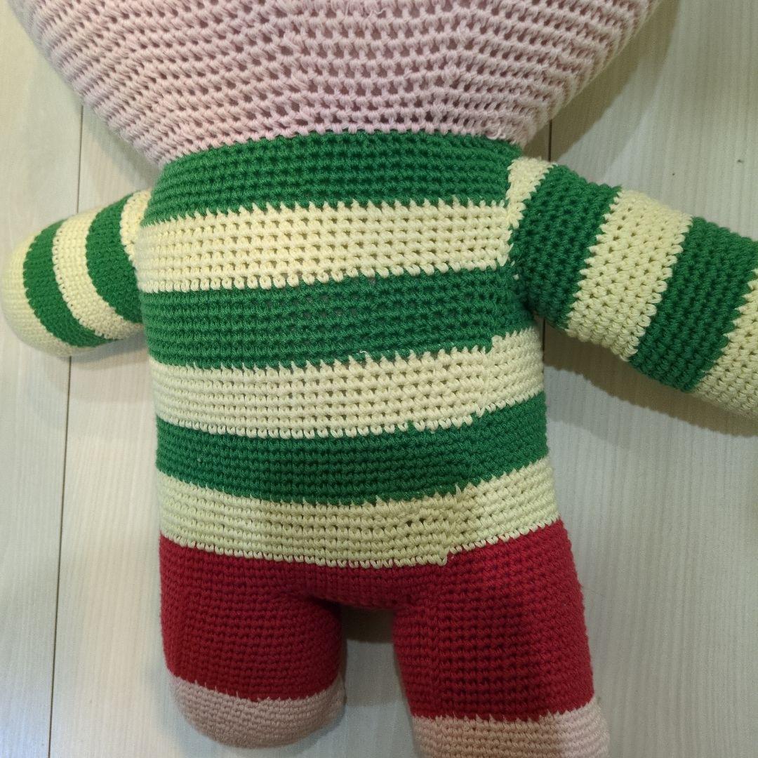 激レア!!公式 エンジェルブルー 田中さん 特大編みぐるみ - メルカリ