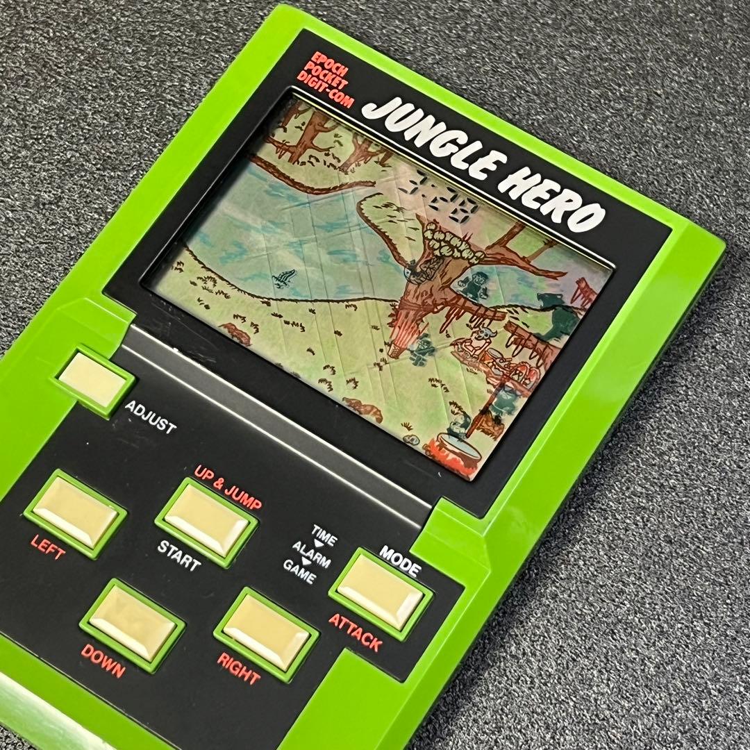 動作確認済 エポック ジャングルヒーロー JUNGLE HERO ゲームウォッチ