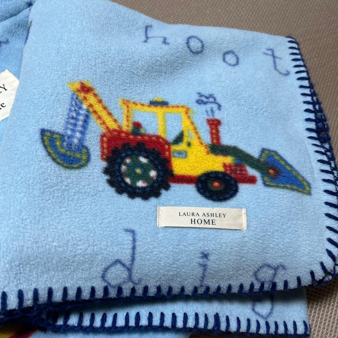 ローラアシュレイ ブランケット キッズ 手提げ フリース - メルカリ