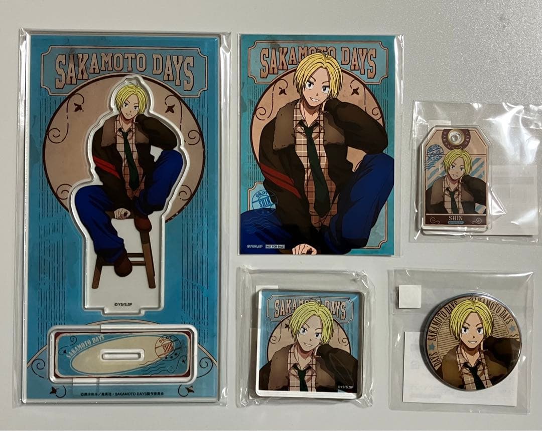 まるくじ サカモトデイズ Vintage Style 朝倉 シン セット - メルカリ