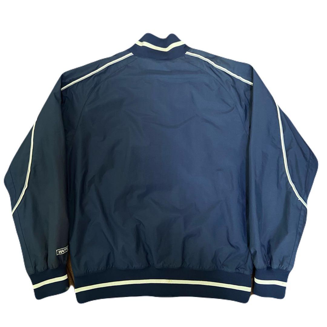 90s〜00s Nike ネイビー ボタン式ナイロンスタジャン WAFFLE - メルカリ