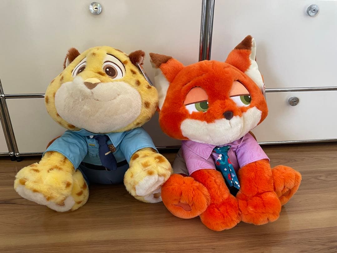 コストコ ディズニー ぬいぐるみ ズートピア2 ニック クロウハウザー2