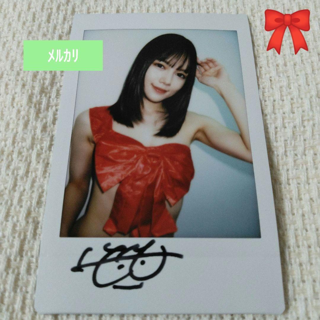 涼森れむ 「直筆」サイン入りチェキ 2024年12月特典 クリスマスVer