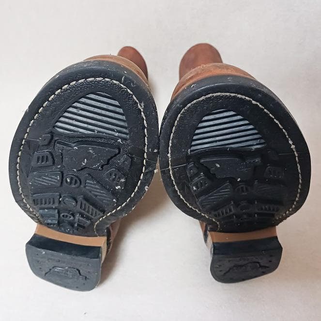 レッドウィング エンジニアブーツ オイルドレザー ブラウン 23