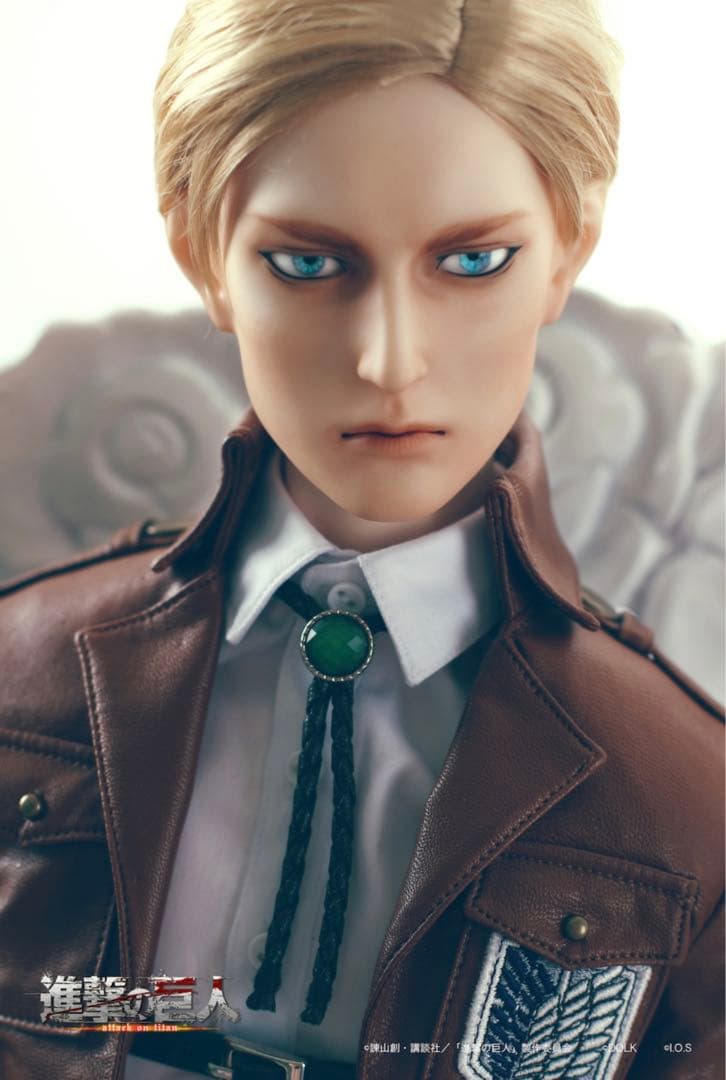 超激レア❗️限定❗️「進撃の巨人」エルヴィン・スミス70cm人形&立体起動装置 RING - 超激レア❗️限定❗️「進撃の巨人」エルヴィン・スミス70cm