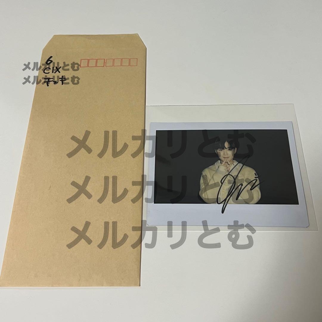 CIX 直筆サイン入り チェキ Pinky Swear スンフン 店舗限定特典②