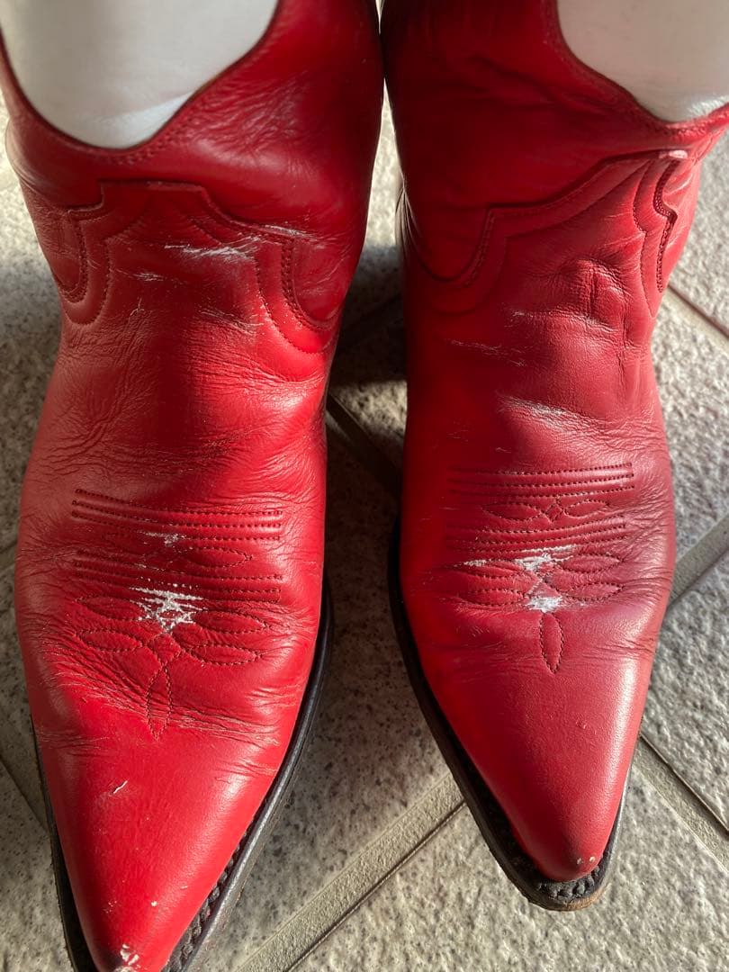 レア◇ディズニー限定発売◇ミッキー本革ウエスタンブーツ◇