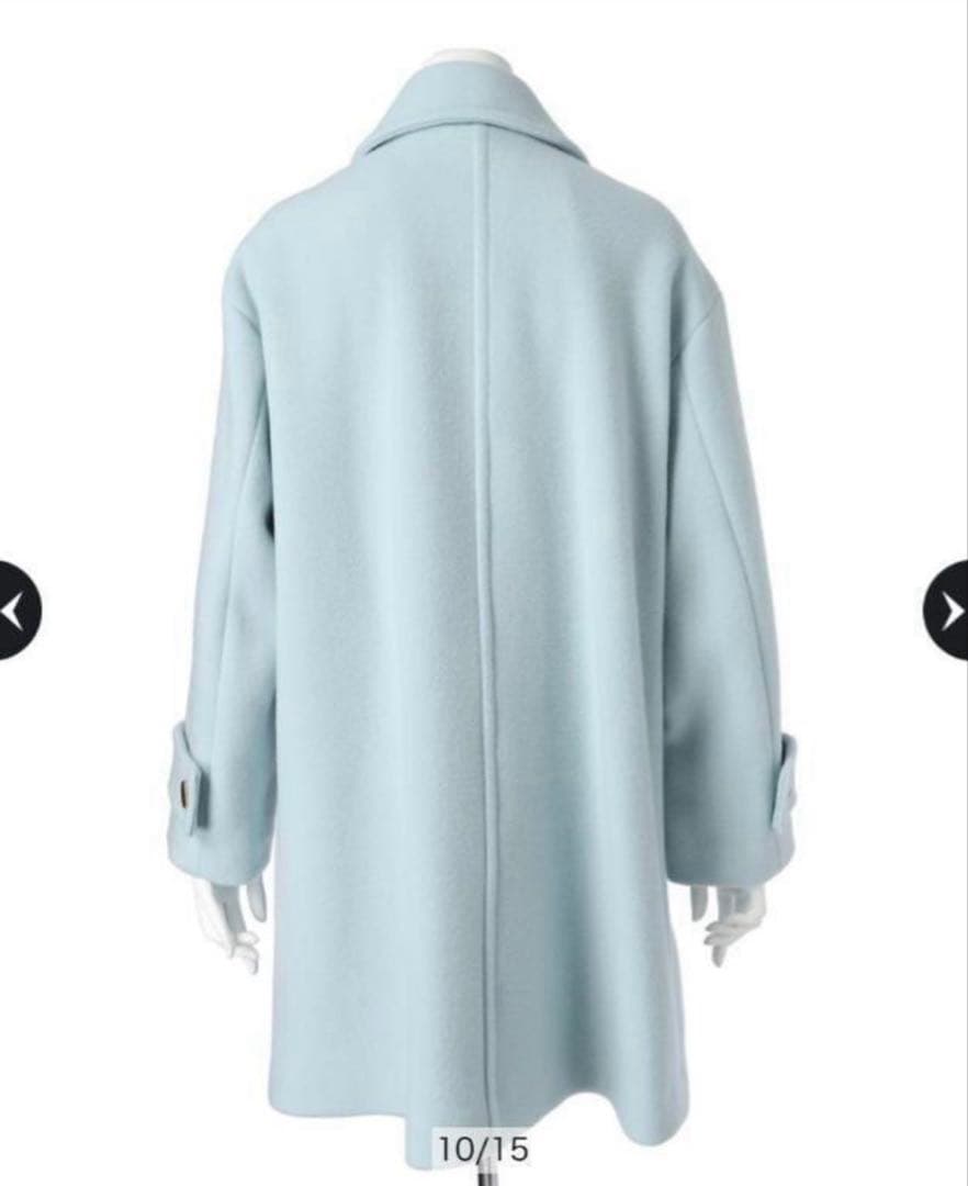 JUSGLITTY スタンダードPコート ブルーミント S - メルカリ