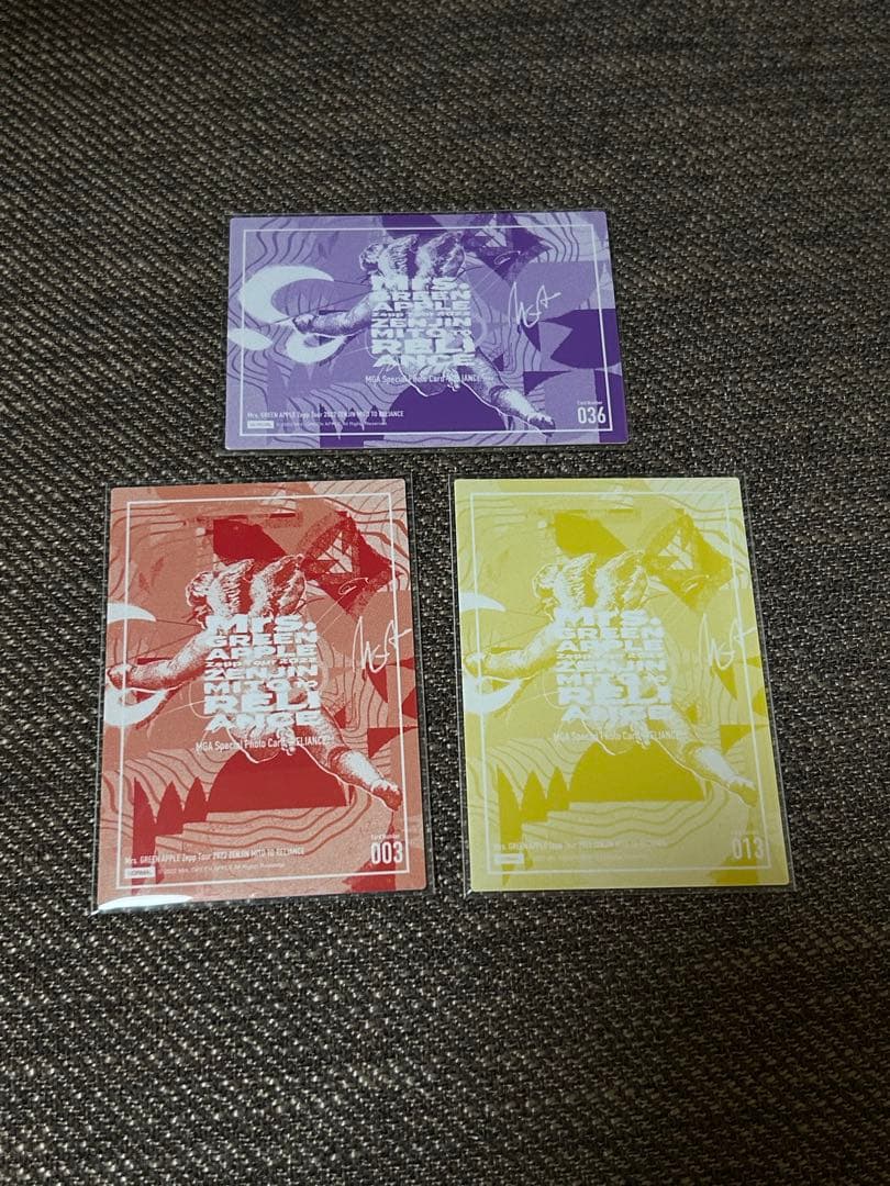 Mrs. GREEN APPLE 若井滉斗 フォトカード セット リライアンス - メルカリ
