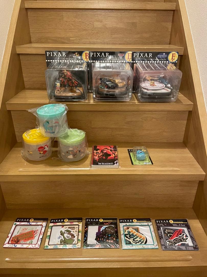 ピクサー　pixar ハッピーくじ　b d e 下位賞　セット ピクサー Happyくじ セブンイレブン全国などにて7月19日より発売!