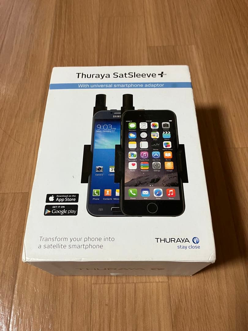 衛星携帯 Thuraya SatSleeve + スラヤ衛星携帯ハブ（Thuraya SatSleeve）