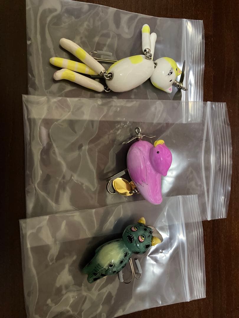 ハンドメイドルアー クラムジールアー ハンドメイドルアー 45 TOP オレンジイエローグラデヤマメパロットCB