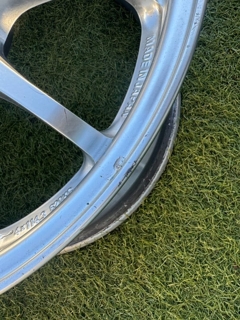 ①rays volkracing ce28 17インチ 7.5j 2本