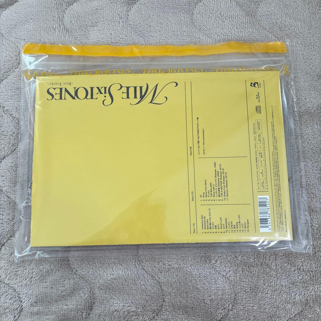 SixTONES MILE SixTONES -Best Tracks- 3形態