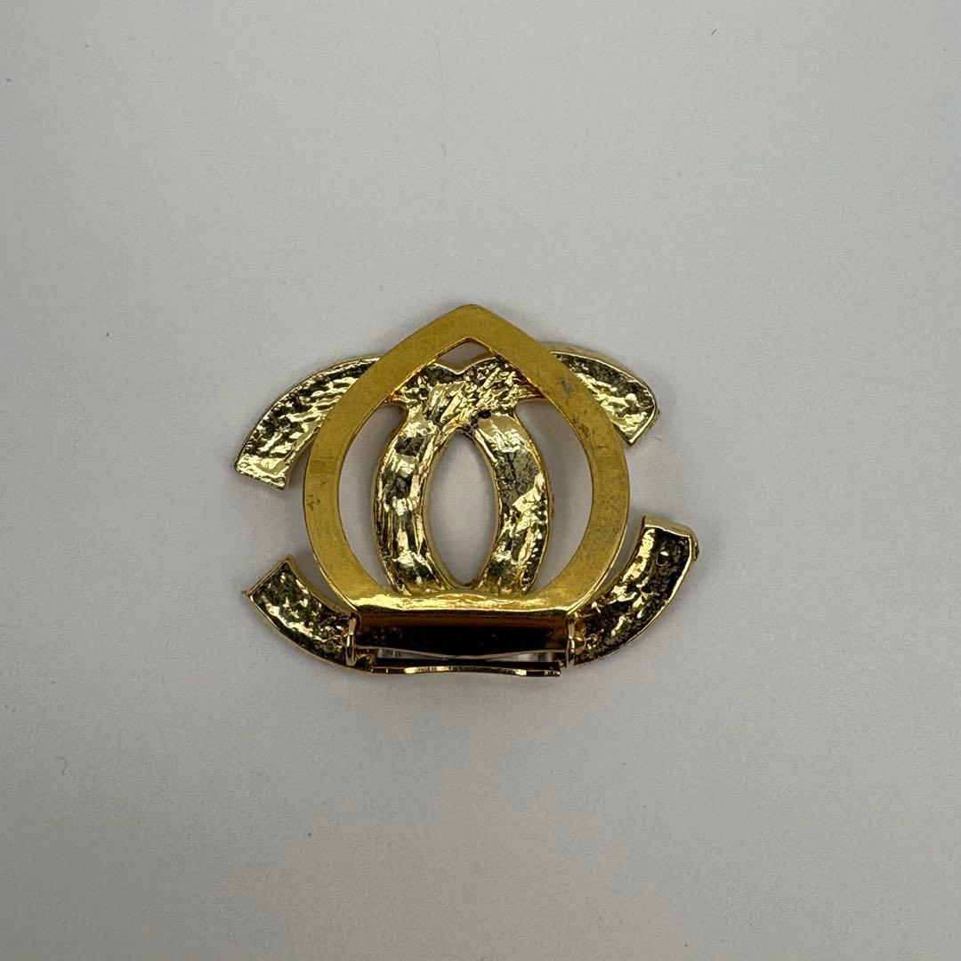 ニョロ様】シャネル CHANEL スカーフリング スカーフ留め ゴールド