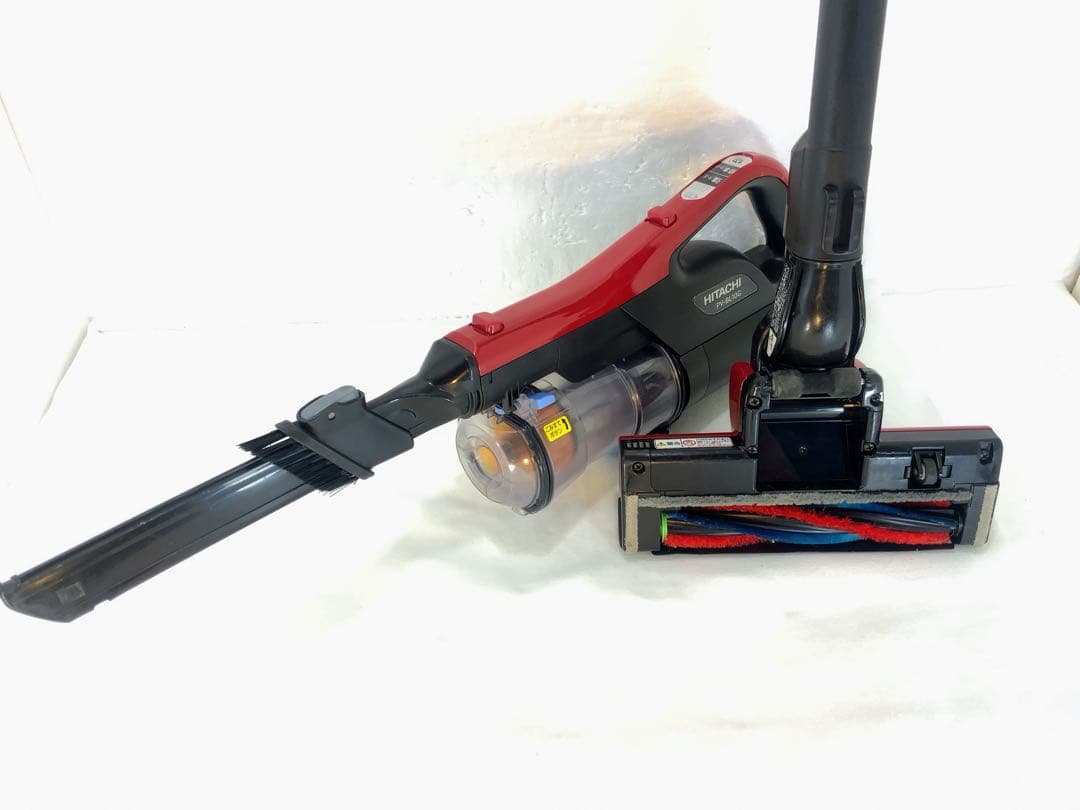 HITACHI ラクかるスティック PV-BL10G レッド スタンド付き - 掃除機