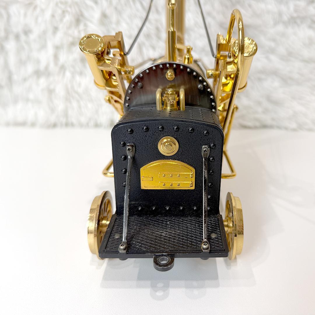 美品 ロバート・スチーブンソン 蒸気機関車 ロケット号 置時計 ケース