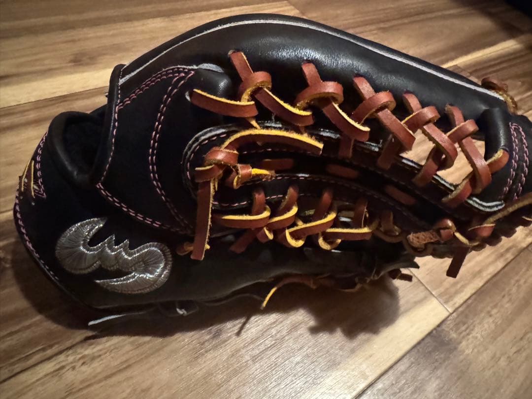 【ほぼ未使用】ジームス 一般軟式 外野用グラブ SV529GBN 三方親シリーズ ジームス(Zeems) 野球 一般軟式グローブ 外野手 三方親限定軟式グラブ