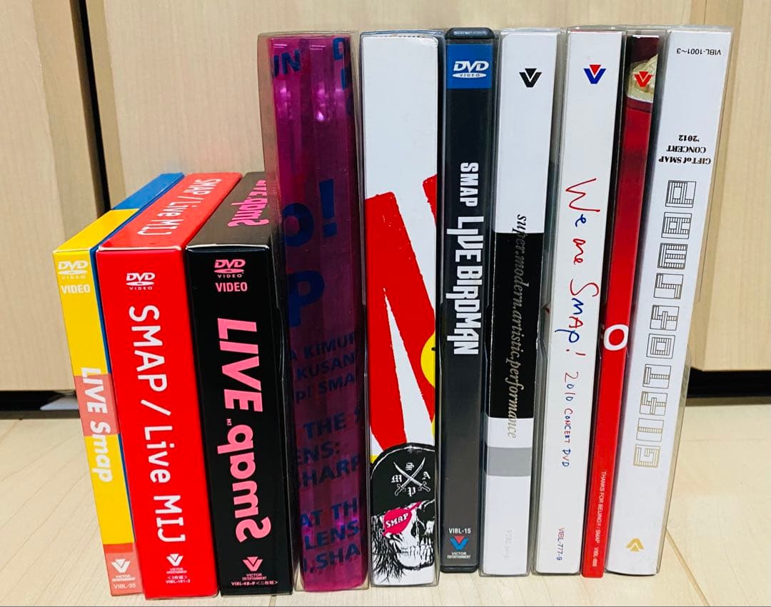 SMAP スマップ ライブ DVD 10枚セット 限定版