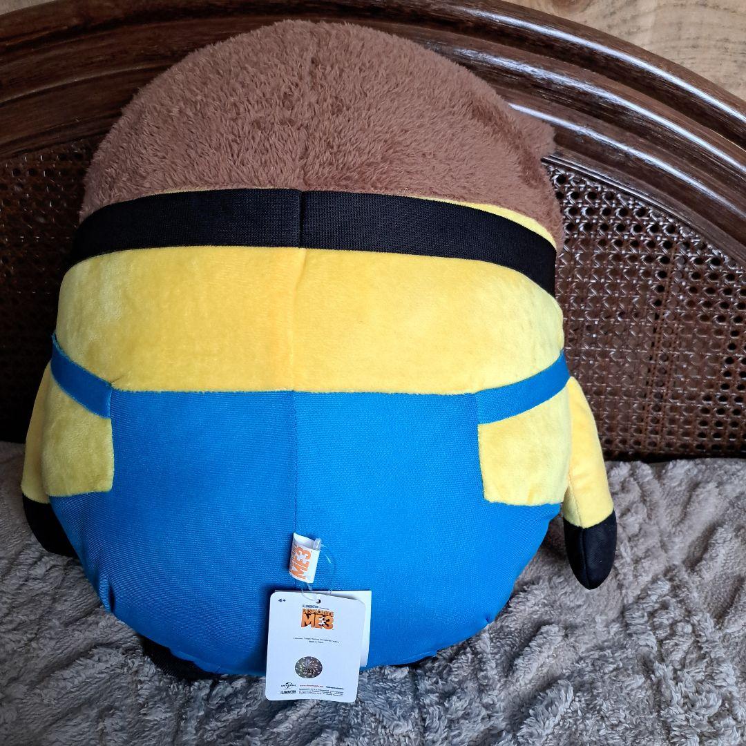 ミニオン ぬいぐるみ クマ耳付き 40×50くらい - メルカリ