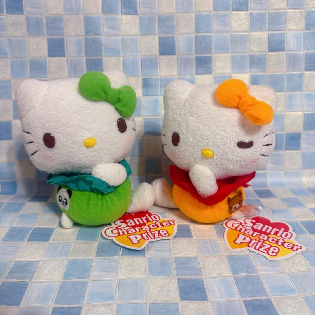 サンリオ　ハローキティ　パンダパンツ　クマパンツ　 ぬいぐるみ　2点セット サンリオ】【Aてんし】パンダ ハローキティ こあくま×てんしBIG