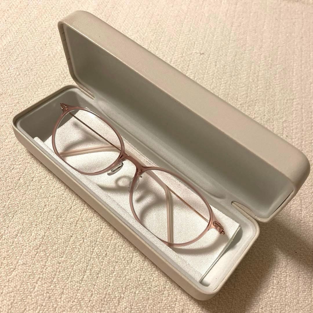JINS Ultra Light Airframe ペールピンク 老眼鏡1.5 - メルカリ