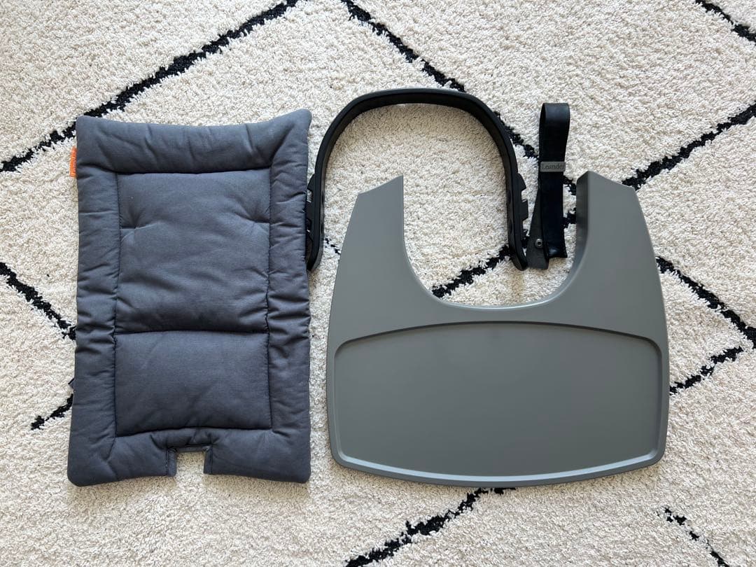 Leanderリエンダー セーフティバー トレー クッション　ベルト　4点セット 楽天市場】リエンダー Leander ハイチェア セーフティバー トレー