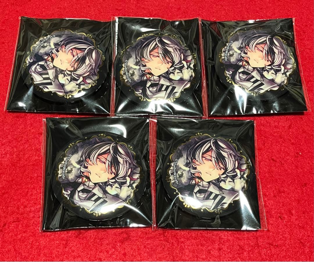 悪魔執事と黒い猫 あくねこ 4th ベリアン 箔押し缶バッジ 5個 - メルカリ