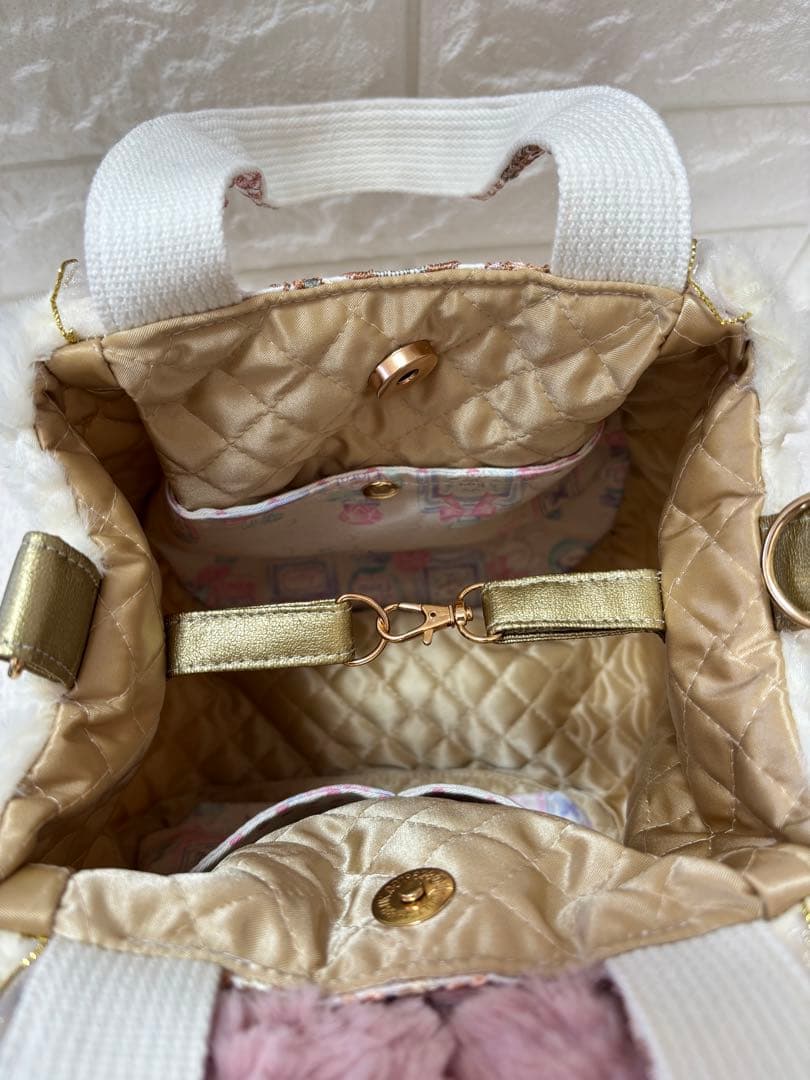 く*さ様 コヤンイサムチョン ハンドメイド ファーバッグ ルミちゃん