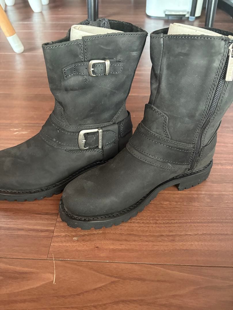 ブラックエンジニアブーツ 6.5 | 激安通販のイーサプライ