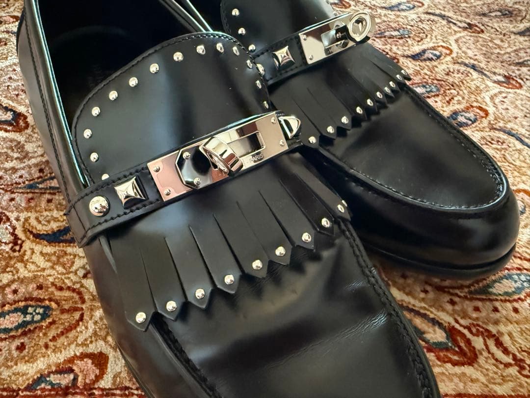 エルメス　モカシン《デスタン》38