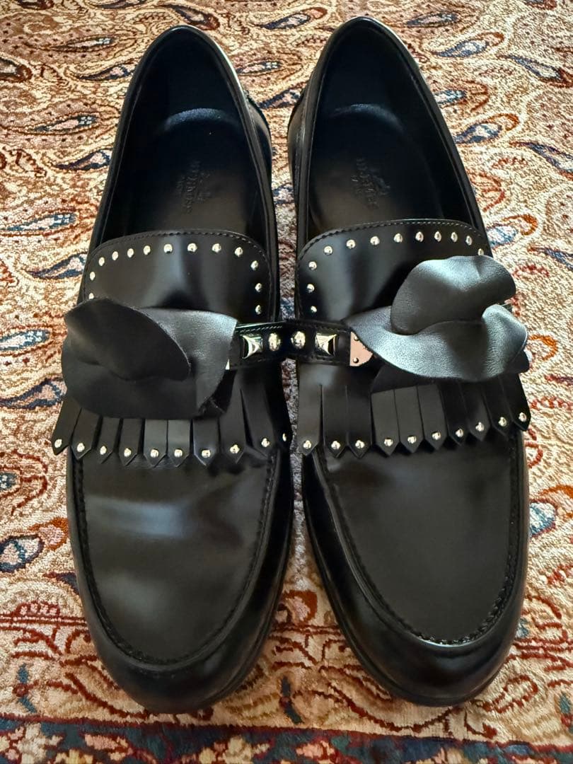 エルメス　モカシン《デスタン》38