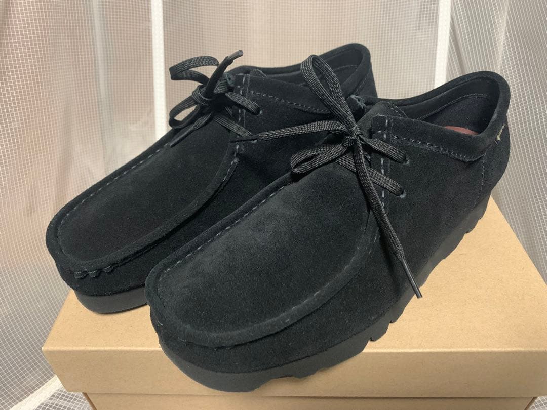 WALLABEE GTX ワラビーGTX 26.5-27.5cm 相当 Wallabee.GTX / レディース ワラビーゴアテックス （ブラック/ブラック
