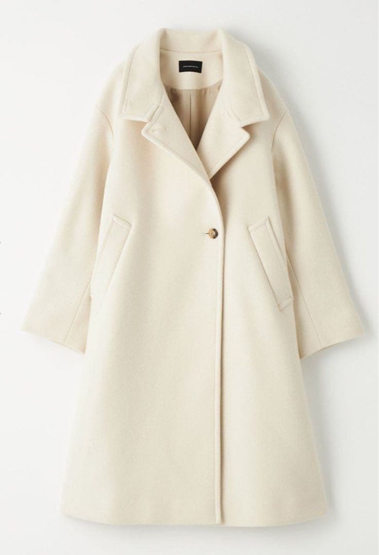 green label relaxingメルトン スタンドカラー コート - メルカリ