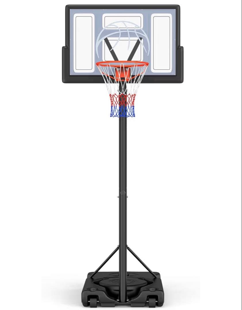 バスケットゴール 屋外 家庭用 高さ調節簡単 135～305cm Amazon.co.jp: Yohood バスケットゴール 屋外 家庭用 高さ調節簡単 135