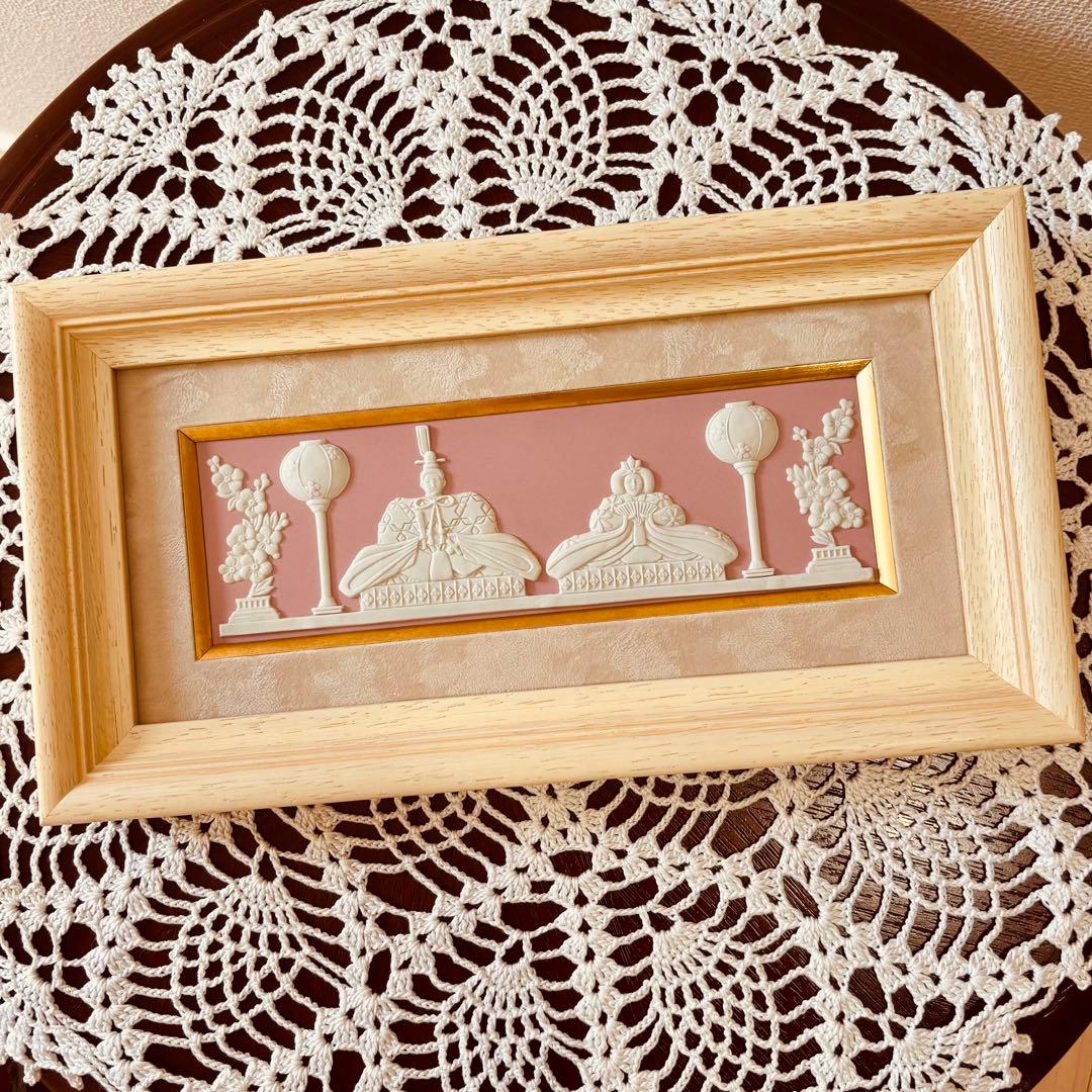 ウェッジウッドWEDGWOOD ジャスパーウエア雛ドール プラーク 木製