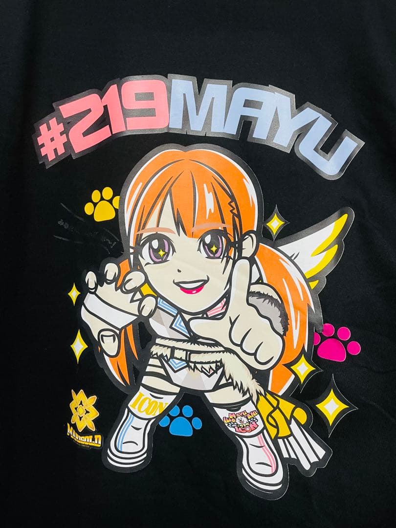 激レア MARIGOLD ＃219 岩谷麻優 女子プロレス Tシャツ ⚠️特筆あり