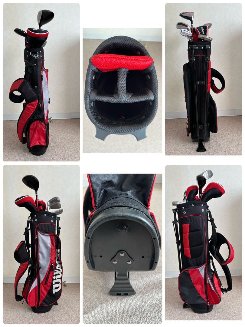 Wilson PROFILE統一ジュニアゴルフクラブ6本セット - メルカリ