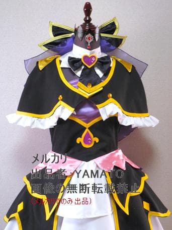 れ*な様 名探偵プリキュア!　＜キュアアルカナ・シャドウ　森亜るるか＞風　コスプ