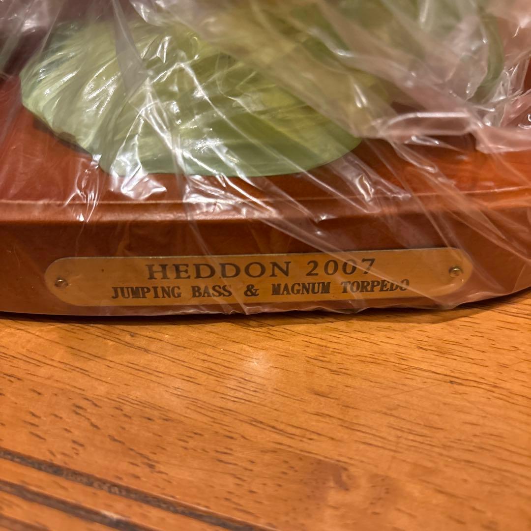 希少 ヘドン ジャンピングバス マグナムトーピード 置物 フィギュア