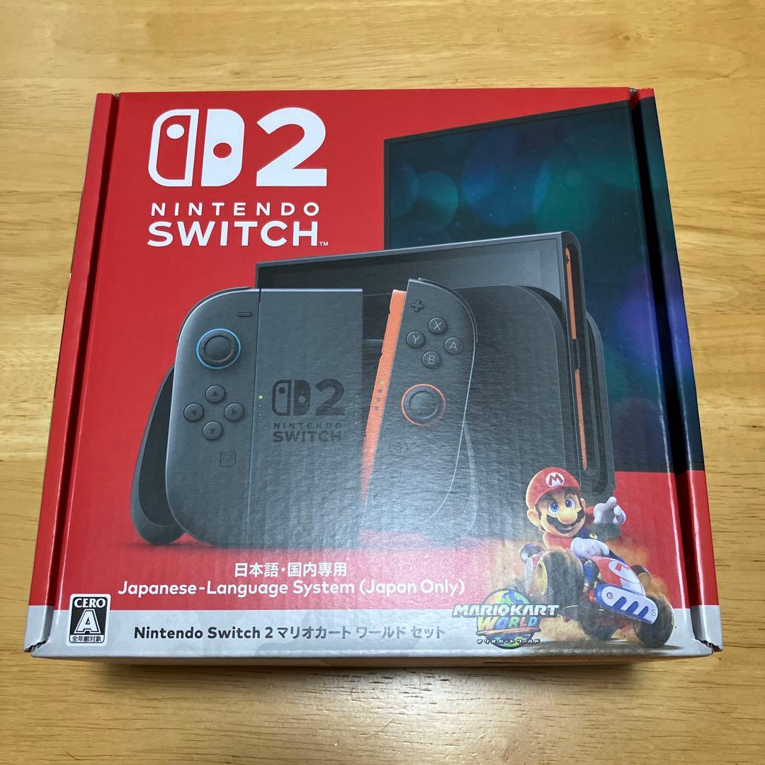 未開封、保証付】 任天堂スイッチ2 Switch2マリオカートワールドセット