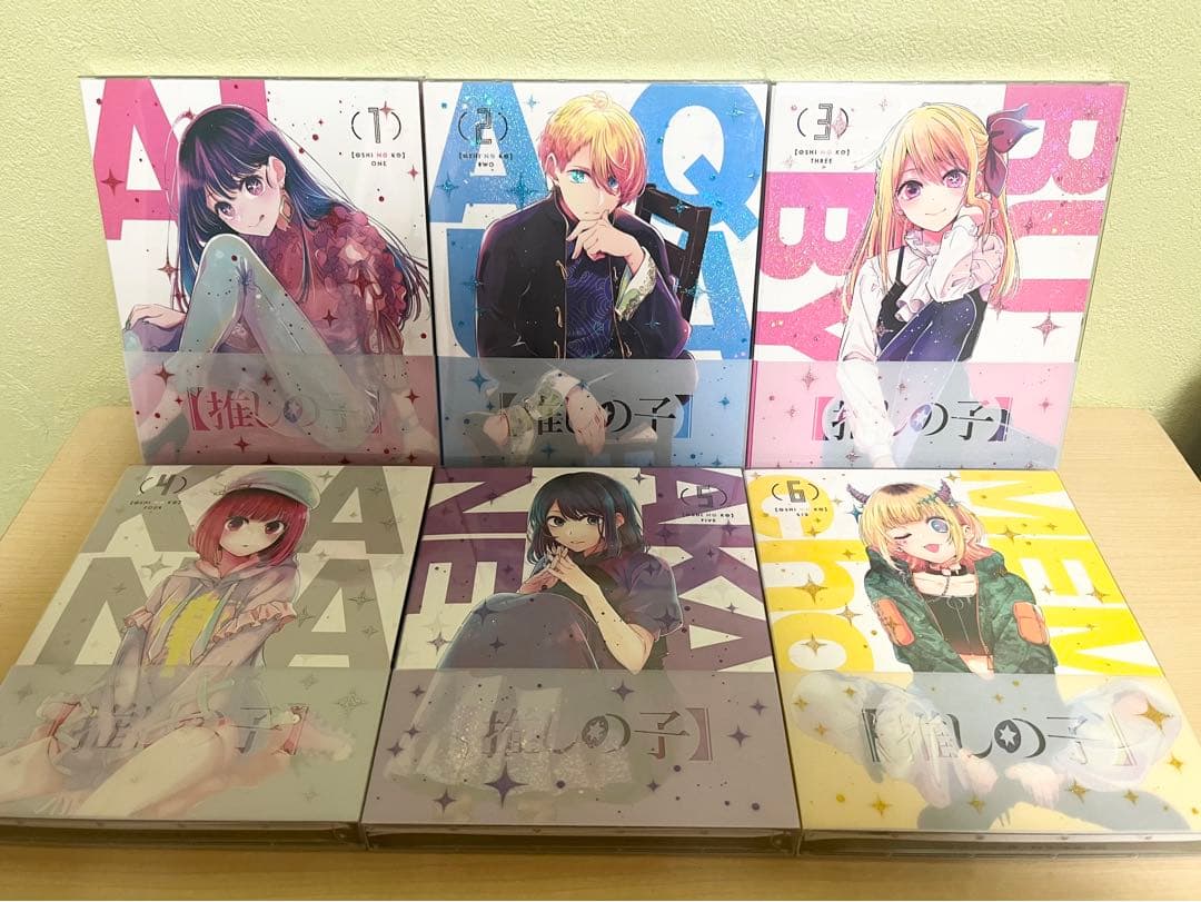 【推しの子】1期 DVD 全6巻セット Amazon.co.jp | 【Blu-ray】推しの子 初回生産版 全6巻セット(全巻収納