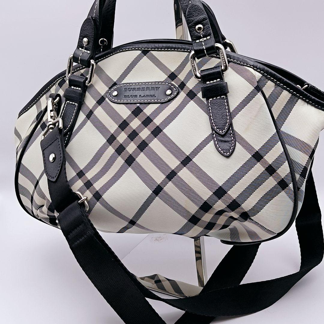 バーバリーブルーレーベル 2way ハンドバッグ ショルダーバッグ ノバチェック BURBERRY BLUE LABEL（バーバリーブルーレーベル） ノバチェック ミニ