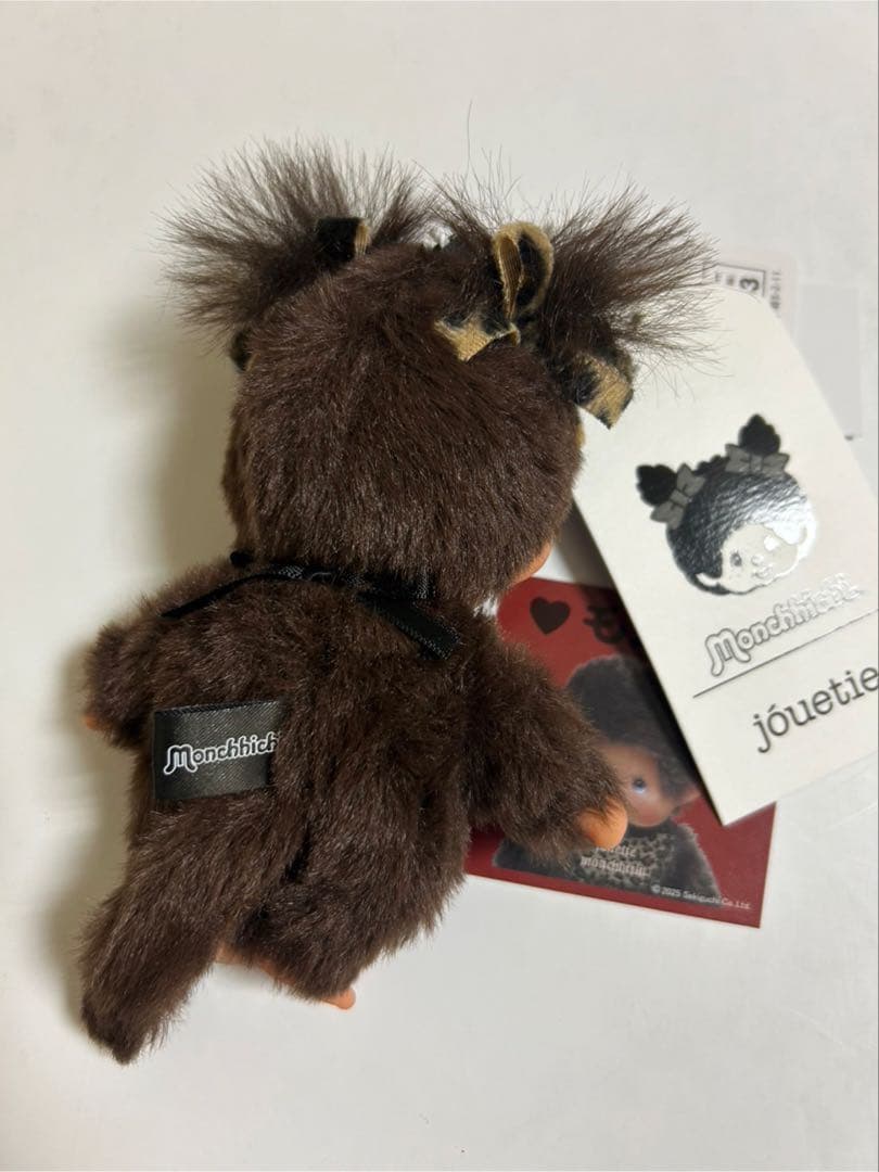 モンチッチ 限定コラボ ヒョウ柄 レオパードキーチェーン(ノベルティ付