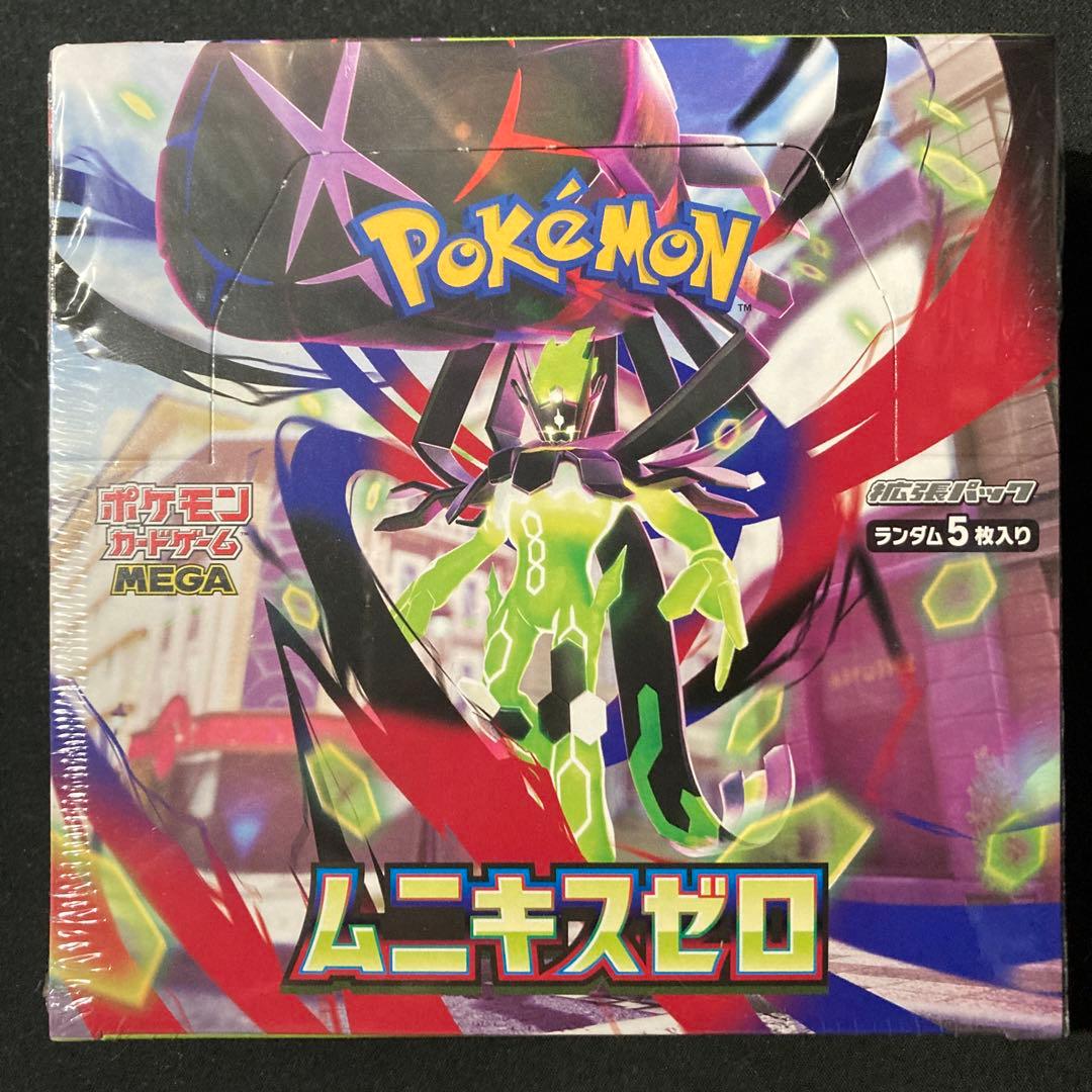 シュリンクあり】ポケモンカードゲーム MEGA ムニキスゼロ BOX - メルカリ