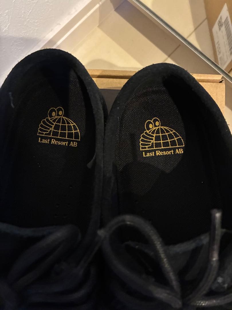 Last Resort AB ブラック ワラビークラークス　26.5cm