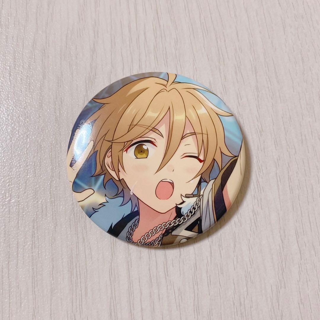 あんスタ 真白友也 缶バッジ ブラックステージ - メルカリ