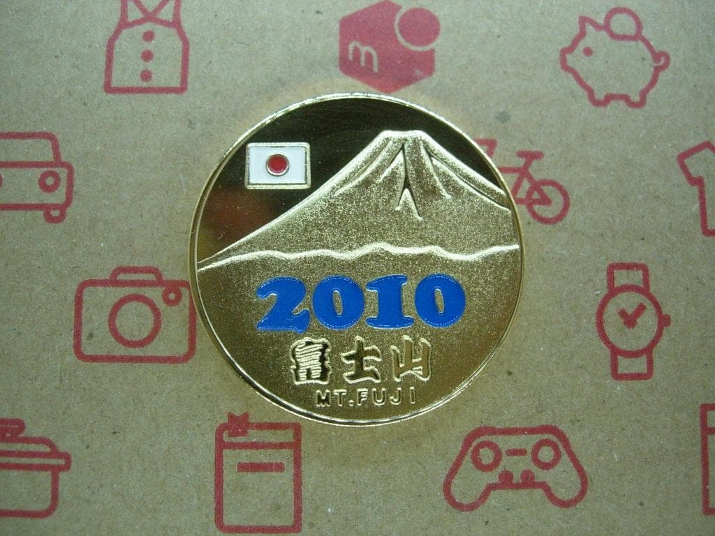 記念メダル0116L46●富士山 2010年 青色Ver 記念メダル0116L46○富士山 2010年 青色Ver 記念メダル0116L46○富士山