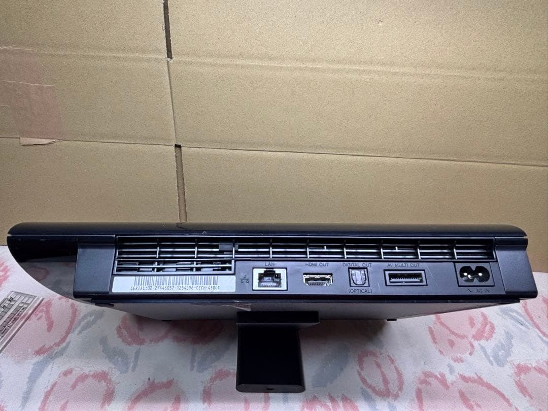ジャンク品 PlayStation 3 ブラック 本体 CECH-4300C - メルカリ